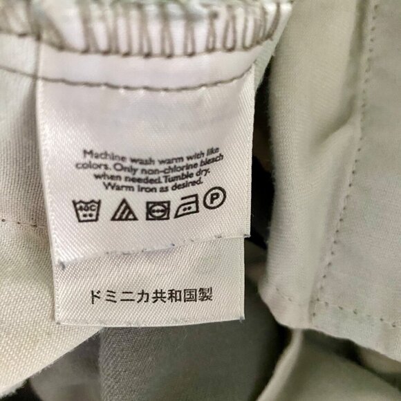 Eddie Bauer Men's Relaxed Fit Gray Cotton Pants Size 38 x 29 - Picture 7 of 10